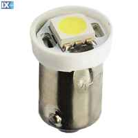 T4W 12V 0,24W BA9s (ΜΙΝΙΟΝ) LED 1xSMD5050 ΛΕΥΚΟ BLISTER 2ΤΕΜ. M-TECH