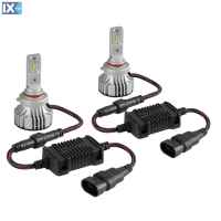 H10/HB3 9005 9>32V 6.500K 6.000lm 72W P20d HALO LED SERIE 7 COMPACT 6LED CREE 2ΤΕΜ. LED KIT