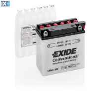 ΜΠΑΤΑΡΙΑ MOTO 12N5-3B 12V 5Ah 40A 120x60x130mm CONVENTIONAL EXIDE ΔΕΞΙΑ