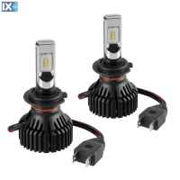 H7 9>32V 6.500K 8.000lm 60W PX26d HALO LED SERIE 6 STANDARD 8LED ZES 2ΤΕΜ. LED KIT