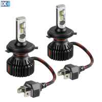 H4 9>32V 6.500K 8.000lm 60W P43t HALO LED SERIE 6 STANDARD 16LED ZES 2ΤΕΜ. LED KIT