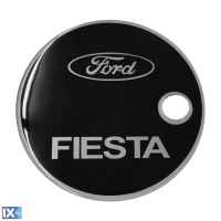 FORD FIESTA 3D/5D 2001>2008 ΑΥΤΟΚΟΛΛΗΤΟ ΤΑΠΑΣ ΡΕΖΕΡΒΟΥΑΡ 14,3 cm ΜΑΥΡΟ/ΧΡΩΜΙΟ ΜΕ ΕΠΙΚΑΛΥΨΗ ΕΠΟΞΕΙΔΙΚΗΣ ΡΥΤΙΝΗΣ (ΥΓΡΟ ΓΥΑΛΙ) (ΕΛΕΓΧΟΣ ΣΥΜΒΑΤΟΤΗΤΑΣ ΚΑΤΟΠΙΝ ΜΕΤΡΗΣΗΣ) - 1 ΤΕΜ.