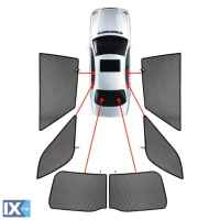 HONDA CR-V 5D 2013> ΚΟΥΡΤΙΝΑΚΙΑ ΜΑΡΚΕ CAR SHADES - 6 ΤΕΜ.