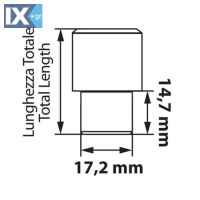 ΠΑΞΙΜΑΔΙΑ ΑΣΦΑΛΕΙΑΣ 12x1,5 15/35mm (21) ΙΣΙΑ ULTRA HIGHT SECURITY J030