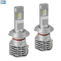 H7 HALO KILLER PX26d 9>32V -20W - 6500K - 3200lm HALO LED KIT SERIES 10 (12 LED ZES CHIPS) - 2 ΤΕΜ.