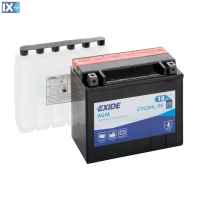 ΜΠΑΤΑΡΙΑ ΜΟΤΟ ETX20HL-BS,YTX20HL-BS 12V 18Ah 270A 175x90x155mm AGM EXIDE ΔΕΞΙΑ