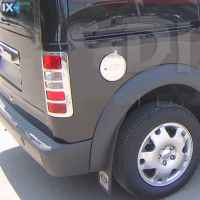 FORD TRANSIT CONNECT PANELVAN/LAV 2002>2009 ΜΑΣΚΑ ΦΩΤΩΝ ΠΙΣΩ (ΜΕΤΑΛΛΙΚΗ ΧΡΩΜΙΟΥ) - 2 ΤΕΜΑΧΙΑ