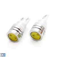 T10 W5W 12V 1W LED 1xSMD HP ΛΕΥΚΟ 5600K AMIO – 2 ΤΕΜ.