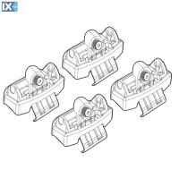 CITROEN C1 5D / PEUGEOT 108 5D / TOYOTA AYGO 5D 06/2014> KIT ΑΚΡΑ (ΠΟΔΙΑ) ΓΙΑ ΜΠΑΡΕΣ NORDRIVE