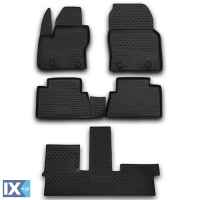 ΜΑΡΚΕ ΠΑΤΑΚΙΑ ΣΕ ΣΚΑΦΗ TPE ΛΑΣΤΙΧΟ ΓΙΑ FORD GRAND C-MAX 11/2010-2019 ΣΕ ΜΑΥΡΟ ΧΡΩΜΑ NOVLINE - 5 ΤΕΜ.