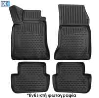 ΜΑΡΚΕ ΠΑΤΑΚΙΑ ΣΕ ΣΚΑΦΗ TPE ΛΑΣΤΙΧΟ ΓΙΑ TOYOTA IQ 01/2009+ ΣΕ ΜΑΥΡΟ ΧΡΩΜΑ NOVLINE - 4 ΤΕΜ.