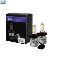 H16/5202/PS24W 10>36V 6.500K 10.000lm 80W COB LED EPISTAR 1021 C6 KIT ΜΕ ΑΝΕΜΙΣΤΗΡΑΚΙ M-TECH - 2 ΤΕΜ.