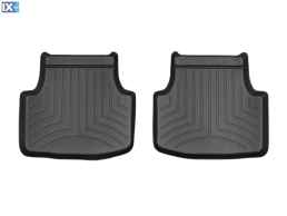 SKODA OCTAVIA 5E A7 2013-2020 ΠΑΤΑΚΙΑ ΟΠΙΣΘΙΑ ΜΑΥΡΑ 2ΤΕΜ WEATHERTECH