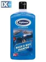 ΣΑΜΠΟΥΑΝ ΜΕ ΚΕΡΙ ΣΕ ΜΟΡΦΗ GEL CARPLAN TRIPLEWAX WASH AND WAX 1LT