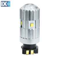 PYW24W 12V PG18d-1 30W LED 6xCREE PREMIUM ΛΕΥΚΟ M-TECH - 1ΤΕΜ.