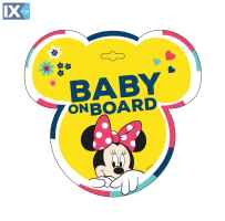 BABY ON BOARD ΕΝΔΕΙΞΗ MINNIE AMIO - 1 ΤΕΜ.