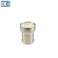 P21W G18 12V BA15s 8xSMD2835 LED ΚΟΚΚΙΝΟ BLISTER M-TECH - 2 ΤΕΜ.