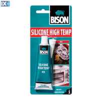 BISON SILICONE UNIVERSAL ΥΨΗΛΗΣ ΘΕΡΜΟΚΡΑΣΙΑΣ ΚΟΚΚΙΝΗ ΣΙΛΙΚΟΝΗ 60ml