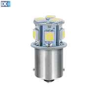 P21W BA15s 24/28V 8SMDx1CHIP LED 120lm ΛΕΥΚΟ ΚΟΥΤΙ LAMPA - 20 ΤΕΜ.