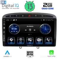 DIGITAL IQ BXH 3513_CPA (9inc) MULTIMEDIA TABLET OEM PEUGEOT 308 mod. 2007-2012