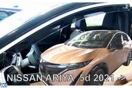 ΣΕΤ ΑΝΕΜΟΘΡΑΥΣΤΕΣ ΑΥΤΟΚΙΝΗΤΟΥ ΓΙΑ NISSAN ARIYA 5D 2022+? ΑΠΟ ΕΥΚΑΜΠΤΟ ΦΙΜΕ ΠΛΑΣΤΙΚΟ HEKO - 4 ΤΕΜ.