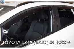 ΣΕΤ ΑΝΕΜΟΘΡΑΥΣΤΕΣ ΑΥΤΟΚΙΝΗΤΟΥ ΓΙΑ TOYOTA BZ4X (EA10) 5D 2022+ - ΑΠΟ ΕΥΚΑΜΠΤΟ ΦΙΜΕ ΠΛΑΣΤΙΚΟ HEKO - 4 ΤΕΜ.