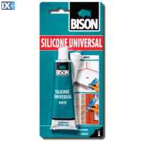 Σιλικόνη Bison Universal 60 ml Λευκή