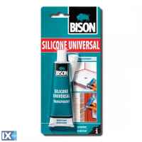 BISON SILICONE UNIVERSAL ΔΙΑΦΑΝΗ ΣΙΛΙΚΟΝΗ 60ml