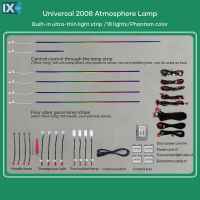 DIQ AMBIENT STRIP 18 (Universal Thin Light Strip Ambient Light, 18 Lights)