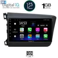 DIGITAL IQ RTA 11904D_GPS (9inc) MULTIMEDIA TABLET OEM HONDA CIVIC 4Doors mod. 2012-2016