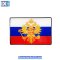 Αυτοκόλλητη Ρωσική Σημαία Σμάλτο 8x6cm 1Τμχ - 6 EUR