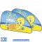 Ηλιοπροστασίες Αυτοκινήτου Γωνιακές Για Τα Πλαϊνά Τζάμια WB Looney Tunes Tweety 64x42cm 2754 2 Τεμάχια - 5,3 EUR