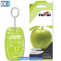 Αρωματικό Αυτοκινήτου Κρεμαστό Feral Fruity Collection Green Apple 1 Τεμάχιο