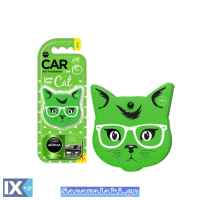 Αρωματικό Αυτοκινήτου Κρεμαστό Aroma Cat Fancy Green