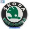 Αυτοκόλλητο Σήμα Skoda Καπό / Πορτ - Παγκάζ Μικρό Πράσινο Φ8cm 1Τμχ - 13,5 EUR