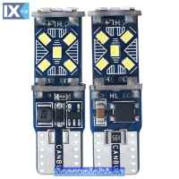 Λάμπες T10 15 Led Canbus 600563 2 Τεμάχια