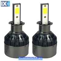 Λάμπες Led H3 C12 12/24V 36W 5500LM 6000K 2 Τεμάχια