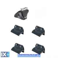 Πόδια / Άκρα Για Μπάρες Οροφής CRUZ Optiplus Rail FIX 936-608 Για Hyundai Bayon 5d 21+ Με Ενσωματωμένο Railing Σετ 4 Τεμάχια