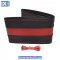 Κάλυμμα Τιμονιού Αυτοκινήτου Otom Stitching Δερματίνη Ραφτό Εξώγαζο Μαύρο - Κόκκινο Medium 37-39cm DK-301 1 Τεμάχιο - 14,5 EUR