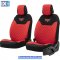 Ημικαλύμματα Καθισμάτων Αυτοκινήτου Otom RSX Sport Ύφασμα Κεντητό Καπιτονέ Κόκκινο - Μαύρο RSXL-104 2 Τεμάχια - 35 EUR