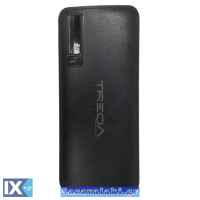 Power Bank Treqa TR-901 12800mAh Με 3 Θύρες USB-A Και Led Φως Μαύρο 1 Τεμάχιο