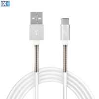 ΚΑΛΩΔΙΟ ΦΟΡΤΙΣΗΣ ΚΑΙ ΣΥΓΧΡΟΝΙΣΜΟΥ USB TYPE C 2,4A 100cm FULL LINK AMiO - 1 ΤΕΜ.