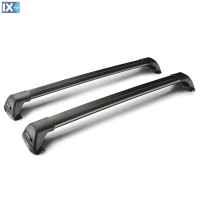 ΜΠΑΡΕΣ ΟΡΟΦΗΣ ΑΛΟΥΜΙΝΙΟΥ ΜΑΥΡΗ WHISPBAR FLUSH BAR STANDARD 90cm 2ΤΕΜ. ΜΕ ΚΛΕΙΔΙ