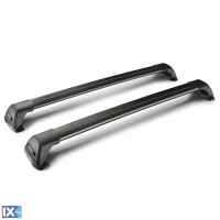 ΜΠΑΡΕΣ ΟΡΟΦΗΣ ΑΛΟΥΜΙΝΙΟΥ ΜΑΥΡΗ WHISPBAR FLUSH BAR STANDARD 100cm 2ΤΕΜ. ΜΕ ΚΛΕΙΔΙ