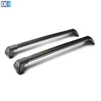 ΜΠΑΡΕΣ ΟΡΟΦΗΣ ΑΛΟΥΜΙΝΙΟΥ ΜΑΥΡΗ WHISPBAR FLUSH ΒΑR STANDARD 125 cm YAKIMA ΜΕ ΚΛΕΙΔΙ - 2 ΤΕΜ.