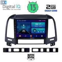 DIGITAL IQ BXB 1239_GPS (9inc) MULTIMEDIA TABLET OEM HYUNDAI SANTA FE mod. 2005-2013