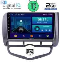 DIGITAL IQ BXB 1210_GPS CLIMA (9inc) MULTIMEDIA TABLET OEM HONDA JAZZ mod. 2002-2008