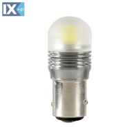 P21/5W 12V BAY15d MEGA-LED 6.500K 3D 380lm ΔΙΑΘΛΑΣΗΣ (ΔΙΠΟΛΙΚΟ) BLISTER 1ΤΕΜ.