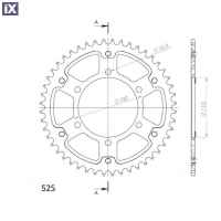 Γρανάζι Πίσω Supersprox Κόκκινο-Μαύρο Για Yamaha Tracer 900 16-18 502600480454