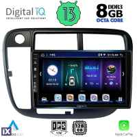 DIGITAL IQ BXD 8186_CPA CLIMA (9inc) MULTIMEDIA TABLET OEM HONDA CIVIC mod. 1995-2001